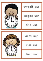 Voorbeeld - Knijpkaarten kloklezen - Pagina 3