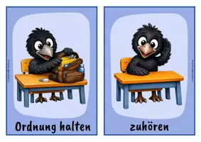 Vorschau - Poster - Klassenmotto Rabenklasse: Klassenregeln - Seite 3