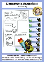 Vorschau - Arbeitsblätter - MATERIALPAKET: Klassenmotto Rabenklasse - Seite 1