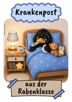Vorschau - Poster - Klassenmotto Rabenklasse: Krankenpost - Seite 2