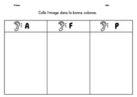 Aperçu - Feuilles d'exercices - exercice de phonologie - son d'attaque - Page de couverture