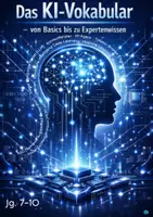 Vorschau - Stundenentwürfe - Künstliche Intelligenz Vokabular von den Basics zum Expertenwissen Jg. 7-10 - Deckblatt