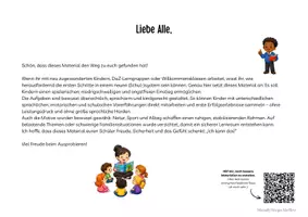 Vorschau - Arbeitsblätter - Fußball-Wimmelbild für DaZ & Grundschule – Wortschatz entdecken, erzählen und sprechen - Seite 1