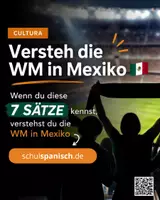 Vorschau - Bildkarten - Mexikanisches Spanisch zur WM – Redewendungen für Stadion & Fußball - Deckblatt