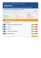 Vorschau - Arbeitsblätter - Mathematik 5 Gymnasium - Geometrie - Deckblatt