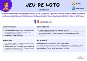 Aperçu - Jeux - Loto des couleurs 3 - Page 2