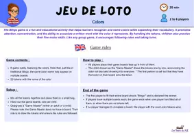 Aperçu - Jeux - Loto des couleurs 3 - Page 3