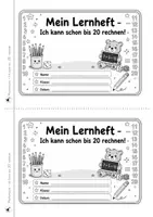 Vorschau - Arbeitsblätter - Kleines Lernheft - Zahlenraum bis 20 - Seite 1