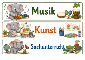 Vorschau - Präsentationen/Tafelbilder - Tagestransparenz Elefantenklasse - Elefanten - Seite 3