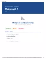 Vorschau - Arbeitsblätter - Mathematik 7 Gymnasium - Komplettpaket (alle Lernbereiche) - Seite 1