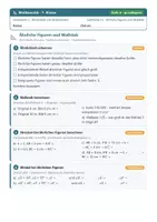 Vorschau - Arbeitsblätter - Mathematik 7 Gymnasium - Komplettpaket (alle Lernbereiche) - Seite 3