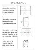 Vorschau - Arbeitsblätter - pets - Minibook mit 8 Haustieren inklusive Faltanleitung - Seite 3
