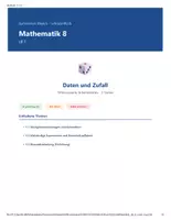 Vorschau - Arbeitsblätter - Mathematik 8 Gymnasium - Komplettpaket (alle Lernbereiche) - Seite 1