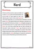 Vorschau - Unterrichtsreihen - Nerd Lückentext mit Wortspeicher Hörverstehen und Suchsel - Seite 2