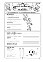 Vorschau - Arbeitsblätter - Fußball WM 2026 Maskottchen - Seite 2