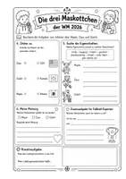 Vorschau - Arbeitsblätter - Fußball WM 2026 Maskottchen - Seite 3