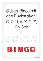 Vorschau - Spiele - Silben-Bingo Paket 3: Spielerisch Lesen lernen - Seite 2