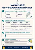 Vorschau - Arbeitsblätter - Bewerbungen schreiben: Anschreiben, Lebenslauf und professionelle Kommunikation - Seite 3