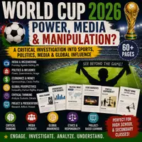 Vorschau - Unterrichtsreihen - World Cup 2026 – Power, Media & Manipulation? A Critical Investigation into Sports, Politics, Media & Global Influence - Deckblatt