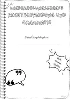 Vorschau - Arbeitsblätter - Wiederholungsgeheft | 10 Seiten | Rechtschreibung & Grammatik | Deutsch | Klasse 6 und 7 - Seite 1