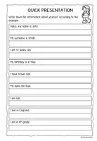 Vorschau - Arbeitsblätter - Englisch in der Grundschule – Sich vorstellen mit einfachen Sätzen (English for Primary School – Introducing Yourself with Simple Sentences) - Seite 2