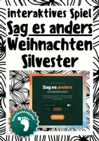 Vorschau - Spiele - Sag es anders digital - Weihnachten Silvester - Deckblatt