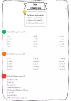 Vorschau - Arbeitsblätter - Gleichungen lösen | Terme & Gleichungen | 1 Arbeitsblatt inkl. Lösung | Mathematik | Klasse 7 und 8 - Seite 1