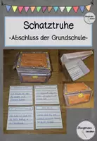Vorschau - Stundenentwürfe - Abschluss der Grundschule - Schatztruhe / Erinnerungskiste - Deckblatt