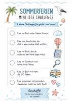 Vorschau - Spiele - Sommerferien-Lesezeichen & Mini-Lese-Challenges – kleiner Feriengruß mit Geschenk zum Schuljahresende - Seite 3