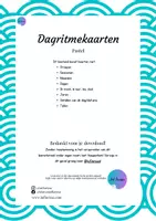 Voorbeeld - Juf Larissa - Dagritmekaarten pastel deel 2 - Voorblad
