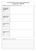 Vorschau - Arbeitsblätter - Arbeitsblatt + Quellen: Alltag im Ersten Weltkrieg (mit Feldpostbriefen) - Seite 1