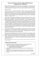 Vorschau - Arbeitsblätter - Arbeitsblatt + Quellen: Alltag im Ersten Weltkrieg (mit Feldpostbriefen) - Seite 2