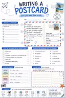 Vorschau - Arbeitsblätter - Postcard Writing Merkblatt und Übungsblatt - Seite 2