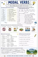 Vorschau - Arbeitsblätter - Modal Verbs Merkblatt und Übungsblatt - Seite 2
