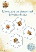 Vorschau - Spiele - Einmaleins im Bienenstock - Puzzle - Deckblatt