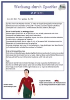 Vorschau - Stationenlernen - Tricks von Werbung (Stationenlernen) - Seite 1