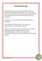 Vorschau - Fördermaterial/Inklusion - Klammerkarten "Sommer" zur Farberkennung - Seite 1