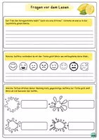 Vorschau - Arbeitsblätter - Kurzgeschichte „Gelb wie eine Zitrone“ | Arbeitsblätter zur Kurzgeschichtenanalyse | Deutsch Klasse 7–9 - Seite 2