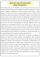 Vorschau - Arbeitsblätter - Kurzgeschichte „Gelb wie eine Zitrone“ | Arbeitsblätter zur Kurzgeschichtenanalyse | Deutsch Klasse 7–9 - Seite 3