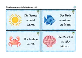 Vorschau - Arbeitsblätter - Deutsch: Schreibspaziergang Im Sommer - Seite 3
