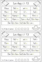 Vorschau - Arbeitsblätter - Leserutsche/ Leseteppich zum Lehrwerk Karibu (Teil B) - Seite 3