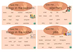 Vorschau - Spiele - Warm-up Kärtchen für deinen Englischunterricht: Give me 5! - Seite 3