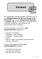 Vorschau - Fördermaterial/Inklusion - Formulierungshilfen & Textbausteine für Zeugnisse in der Grundschule Fach Deutsch - Seite 1