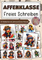 Vorschau - Arbeitsblätter - Affenklasse Materialpaket Klassentier Affe - Seite 1