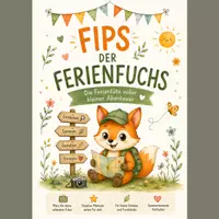 Vorschau - Bildkarten - Ferientüte Kinder Sommerferien | Ferienheft PDF | 30 kreative Ferienideen | Beschäftigung für Kinder | Kita & Grundschule - Deckblatt