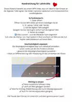 Vorschau - Präsentationen/Tafelbilder - Grundschrift Blitzlesen Fußball mit Bewegung - Seite 1