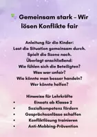 Vorschau - Stundenentwürfe - Gemeinsam stark – 10 Rollenspiele gegen Mobbing | Sozialkompetenz & Klassenklima - Seite 1