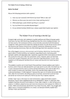 Vorschau - Arbeitsblätter - The Hidden Price of Hosting a World Cup – Football, Money and Responsibility | Reading, Writing & Speaking Activities | English 9–10 | inkl. Lösungen - Seite 2