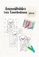 Vorschau - Arbeitsblätter - Otterklasse Ausmalbilder zur Einschulung - Deckblatt