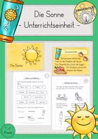 Vorschau - Stundenentwürfe - Sonne Sonnenschutz Nutzen Gefahren Wissenskartei Unterrichtseinheit - Deckblatt